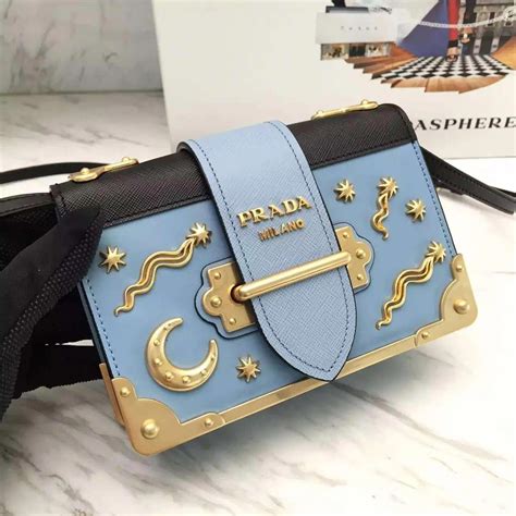 prada cahier replica blue|genuine prada bags.